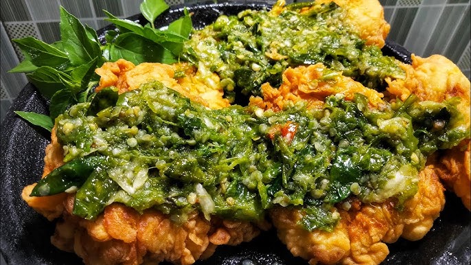 Ayam Geprek Sambal Hijau